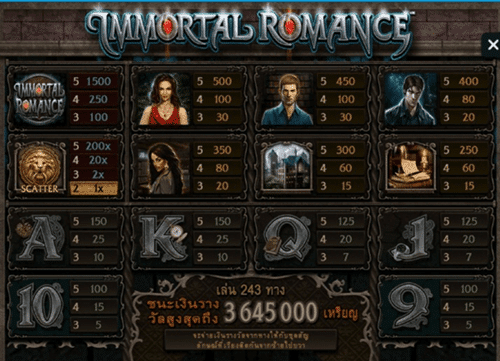 รีวิวเกม Immortal Romance 03