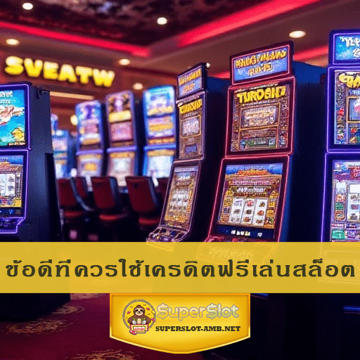 ข้อดีที่ควรใช้เครดิตฟรีเล่นสล็อต