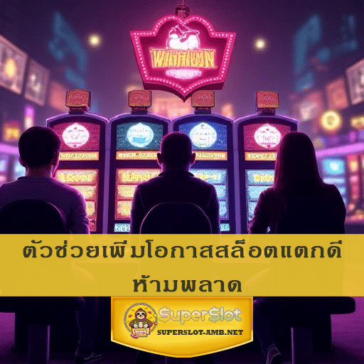 ตัวช่วยเพิ่มโอกาสสล็อตแตกดี ห้ามพลาด