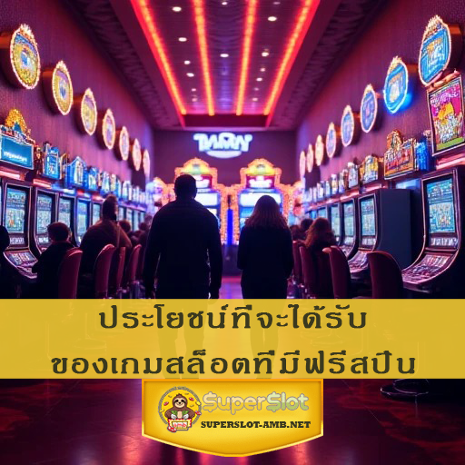 ประโยชน์ที่จะได้รับ ของเกมสล็อตที่มีฟรีสปิน